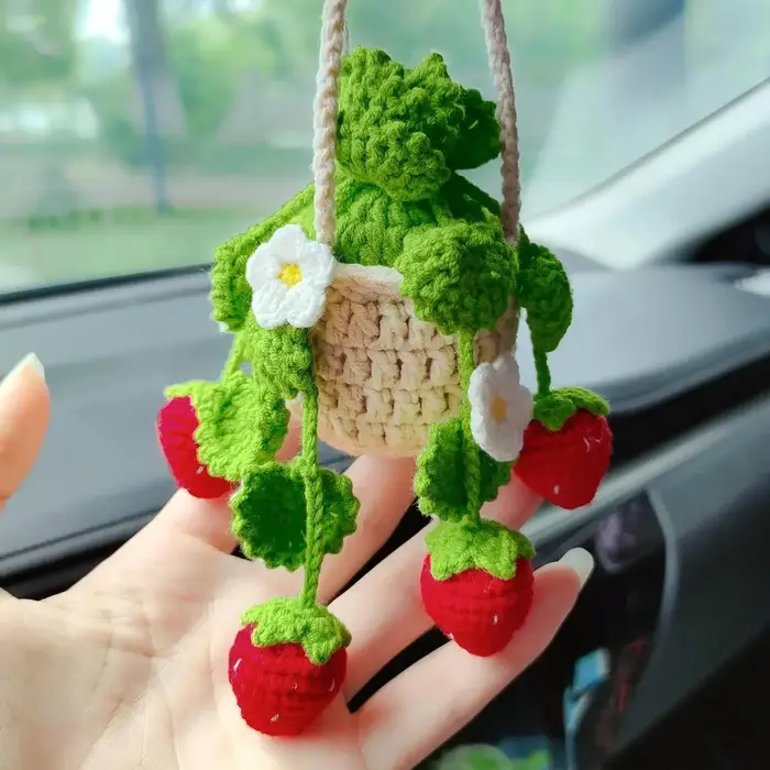 Panier suspendu au Crochet pour plantes de voiture