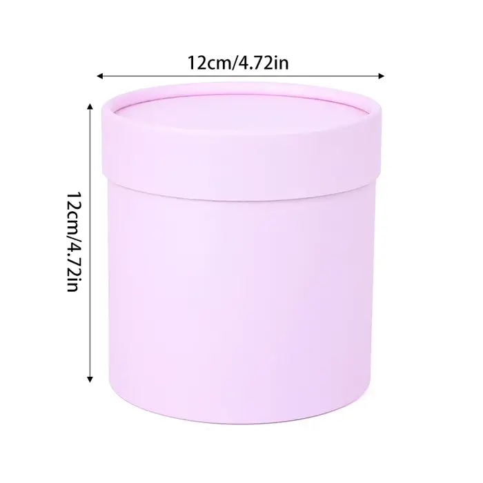 Boîte à fleurs ronde, emballage cadeau, boîte en papier pour mariage, Bouquet de roses, décoration d