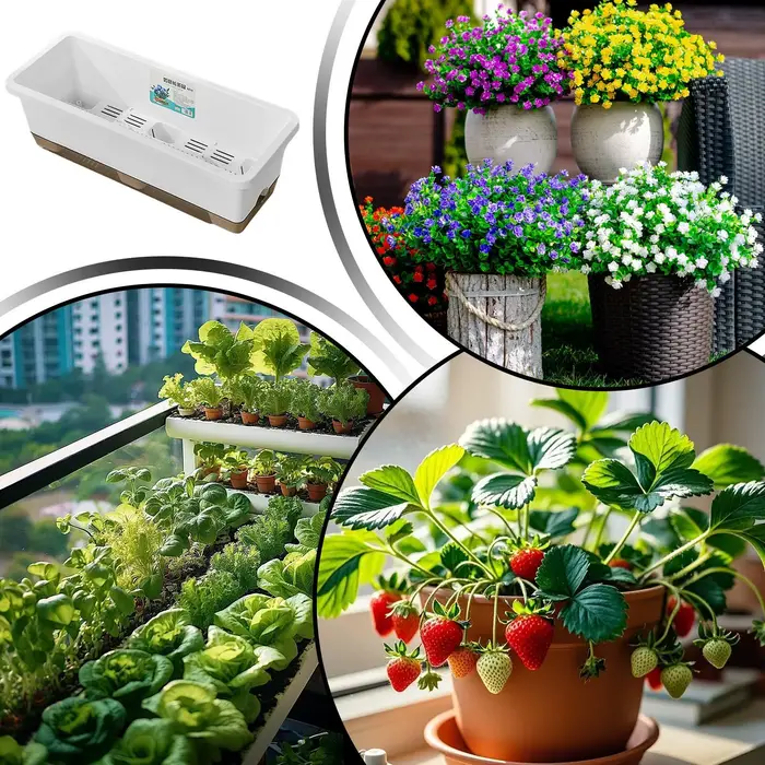 Pots de plantes auto-arrosants