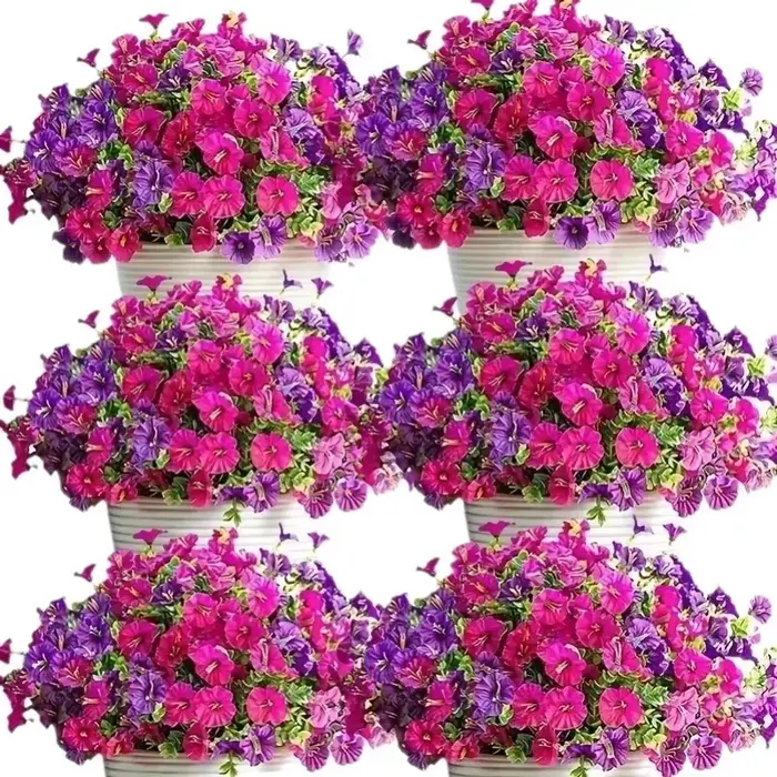 Guirlande de fleurs artificielles Morning Glory pour mariage
