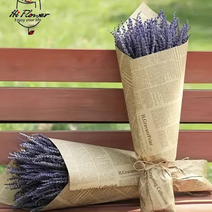 Bouquet de fleurs séchées fraîches