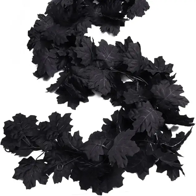 Plante artificielle Smaple Feuille De Vigne Fleur Halloween Guirlandes De Mariage Maison Chambre Porte Jardin Décorations Extérieures Festival BRICOLAGE Cadeaux