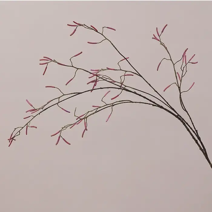 Aloès vert 123cm artificiel en plastique longue branche haricot fruits plante verte décoration de ja