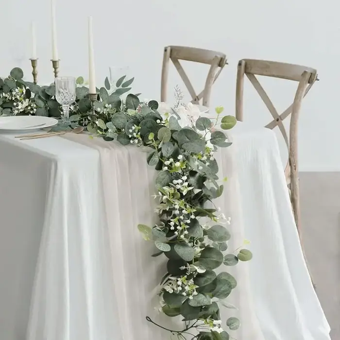Plantes grimpantes artificielles vertes pour décorations de fêtes