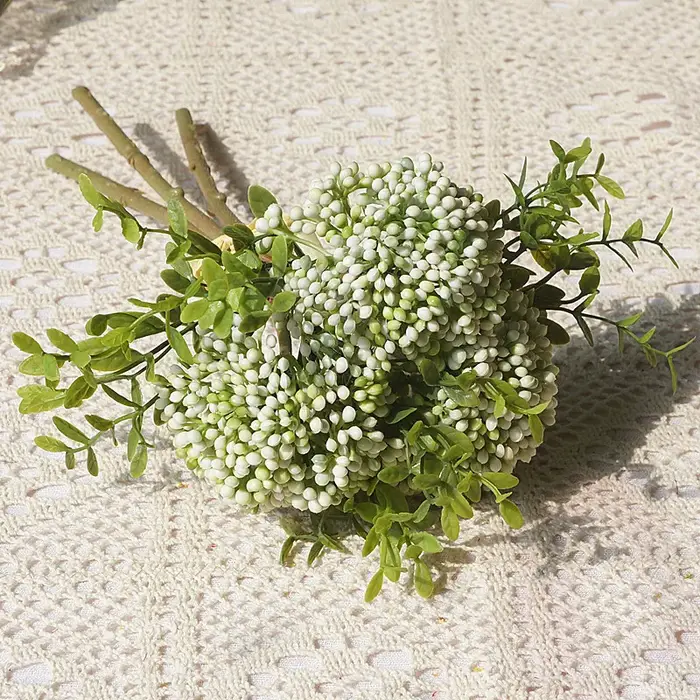 Hortensia et raisins d'avoine de 11 pouces