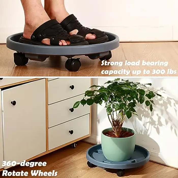 Déménageur de plantes avec roulettes