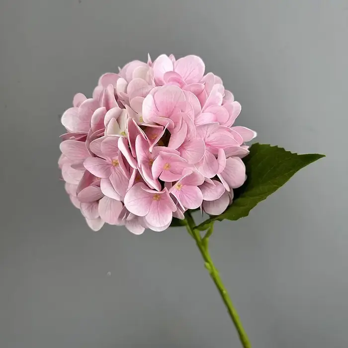 Nouveau Hortensia fleur artificielle toucher réel hydratant faux Bouquet de fleurs pour la maison dé