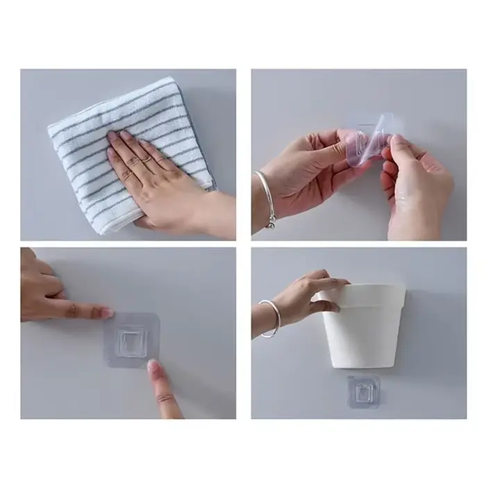 Pots de fleurs muraux en plastique pour la décoration intérieure, jardinière semi-circulaire, orneme