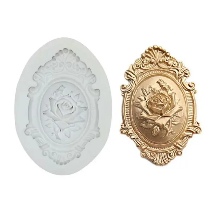 Moules en Silicone pour bordure de gâteau aux fleurs, outils de décoration de gâteau Fondant, chocol