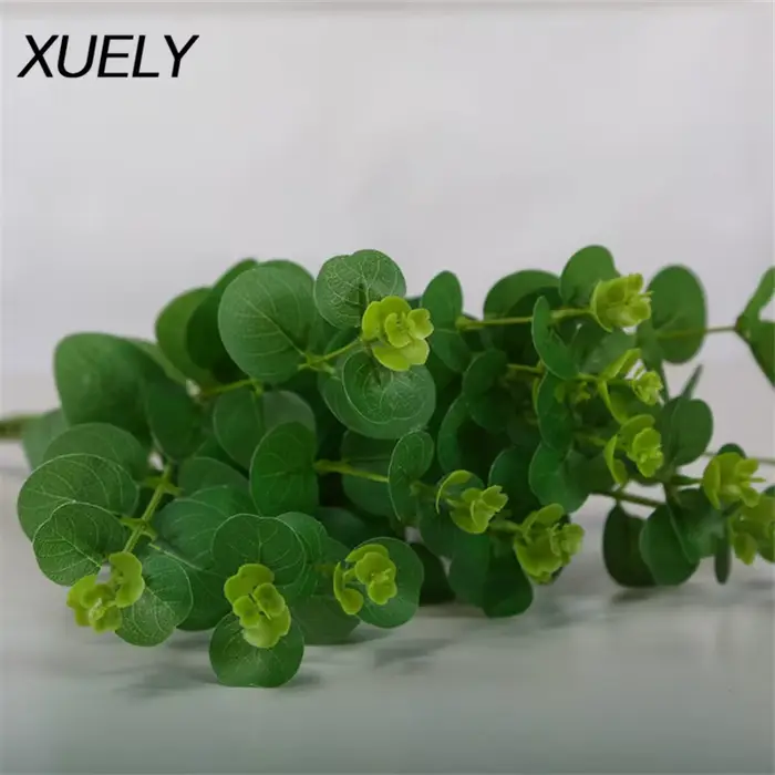 Feuilles d'eucalyptus artificielles pour la décoration intérieure
