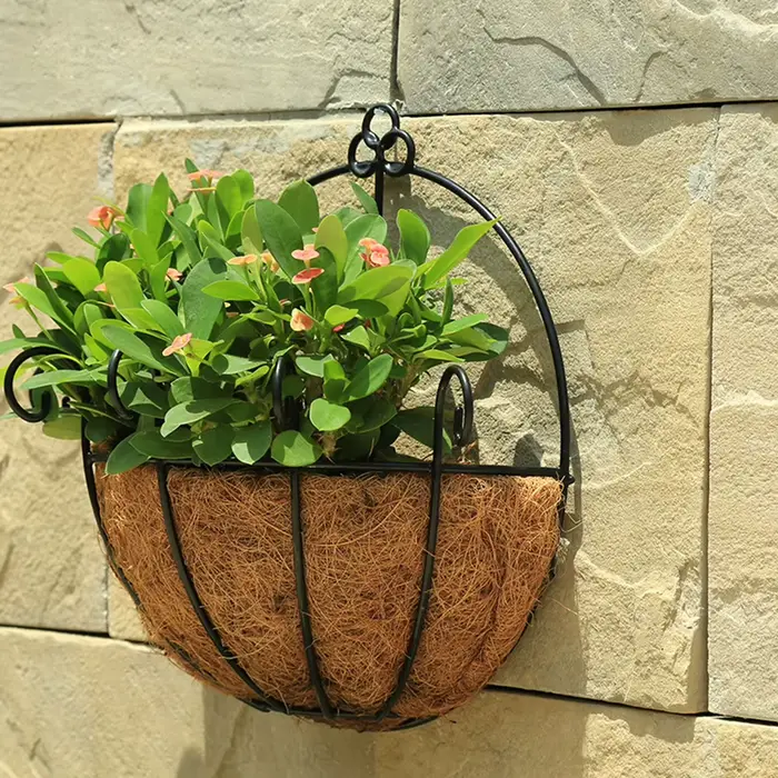 Panier suspendu, pot de fleur