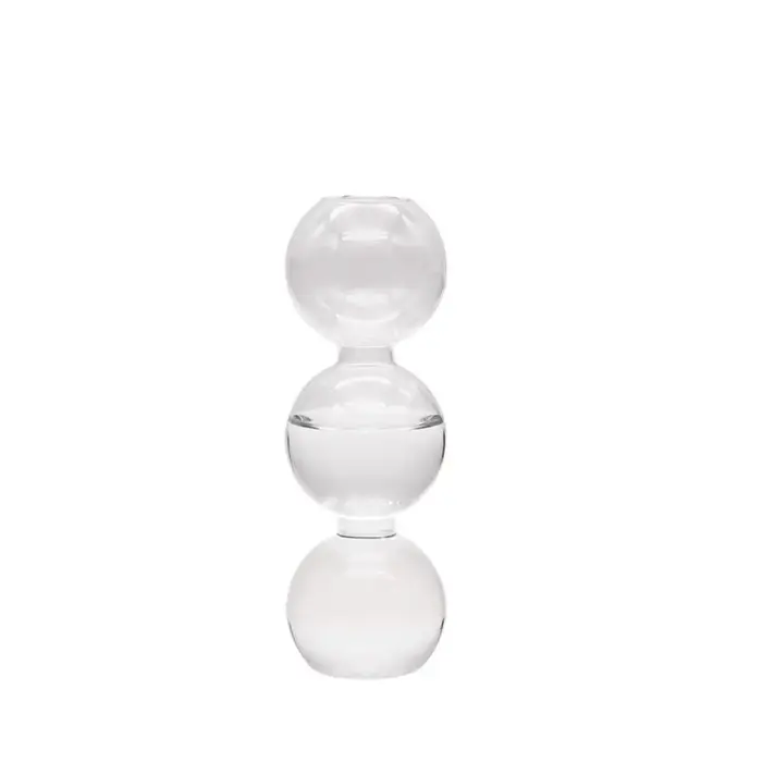 Vase en verre artisanal romantique, Pot de fleur hydroponique moderne et Simple, créatif et amusant,