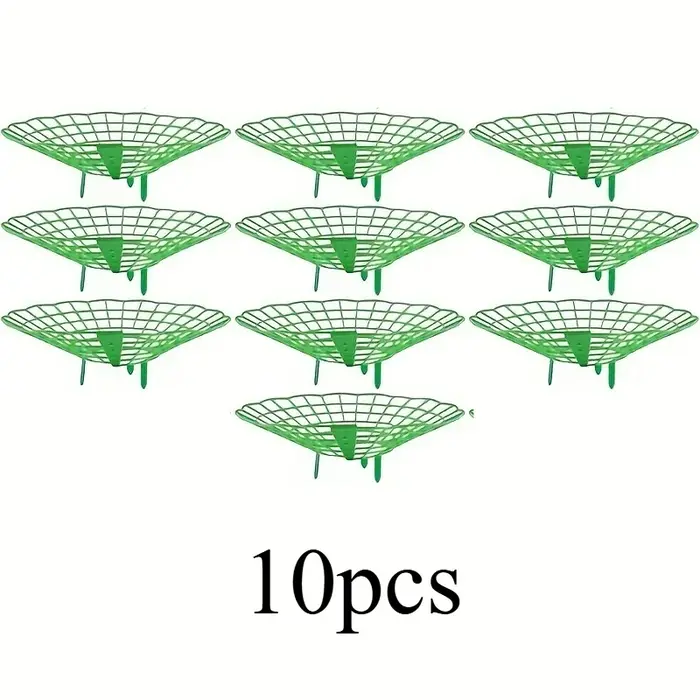 Supports de plantation de fraises vertes, cadres de Support de pastèque, protecteur de plantes à 3 p