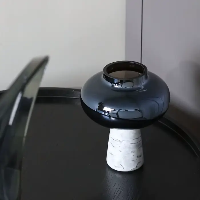 Vase en verre marbré pour la décoration de la maison