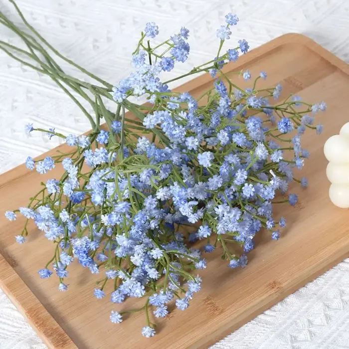 Fleurs de gypsophile en caoutchouc souple