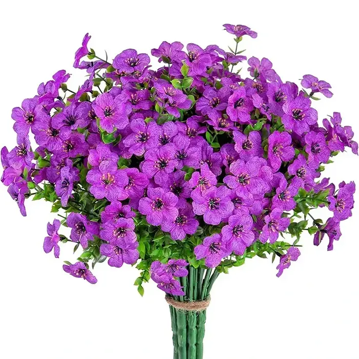 Fausses fleurs d'extérieur résistantes aux UV