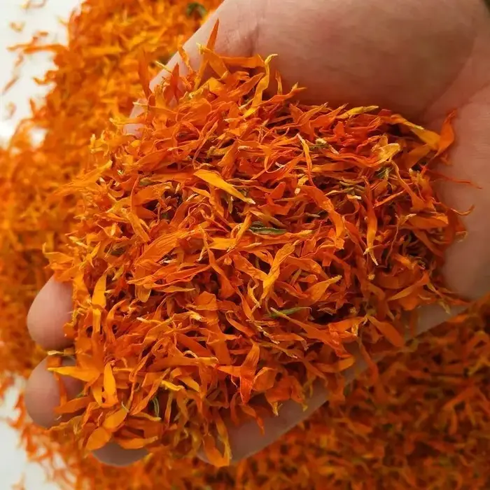 Pétalon de fleur de calendule séché de qualité 100%