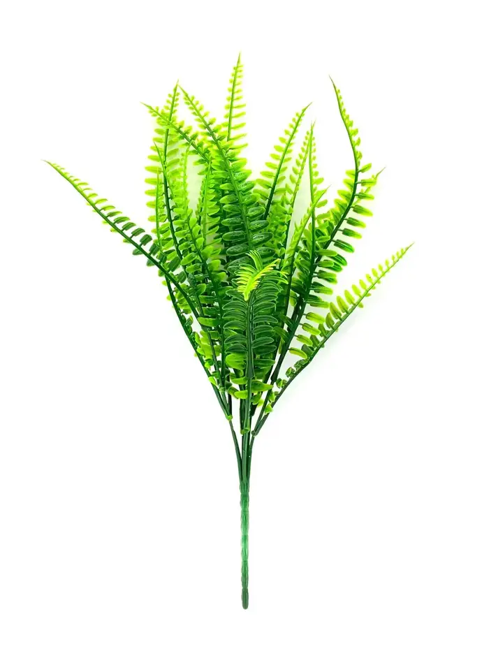 Plantes artificielles pour décoration d'été, fausses plantes vertes, fougères Boston, extérieur, deg