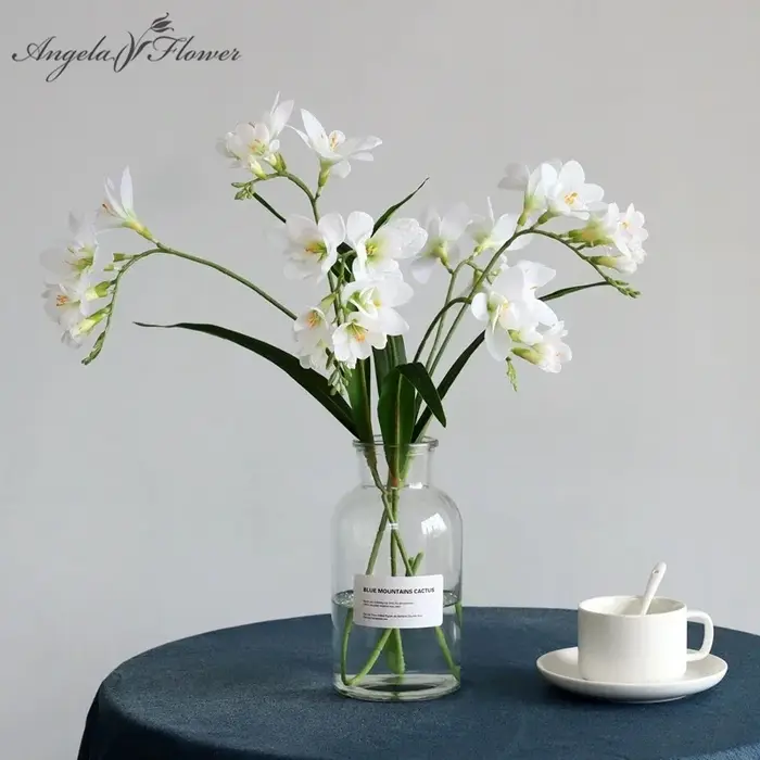 Fleur d'orchidée vanille artificielle