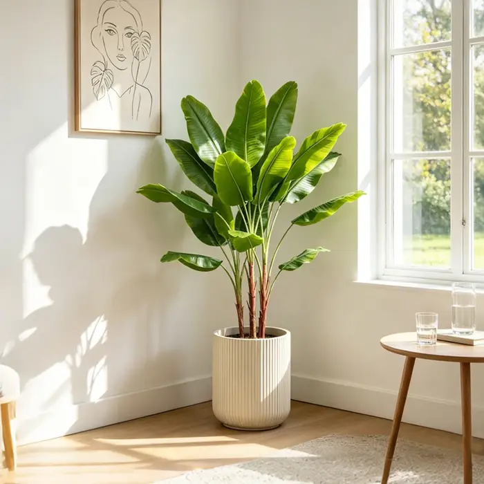 Plantes artificielles de bananiers de 75 cm