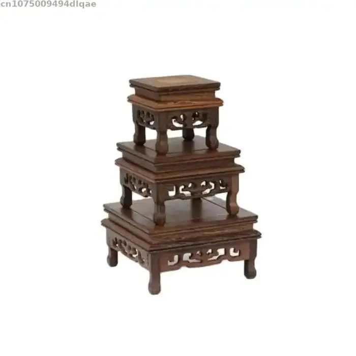 Base de Table carrée en bois