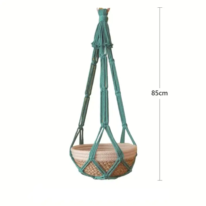 Mode macramé plante cintre Pot de fleur planteur