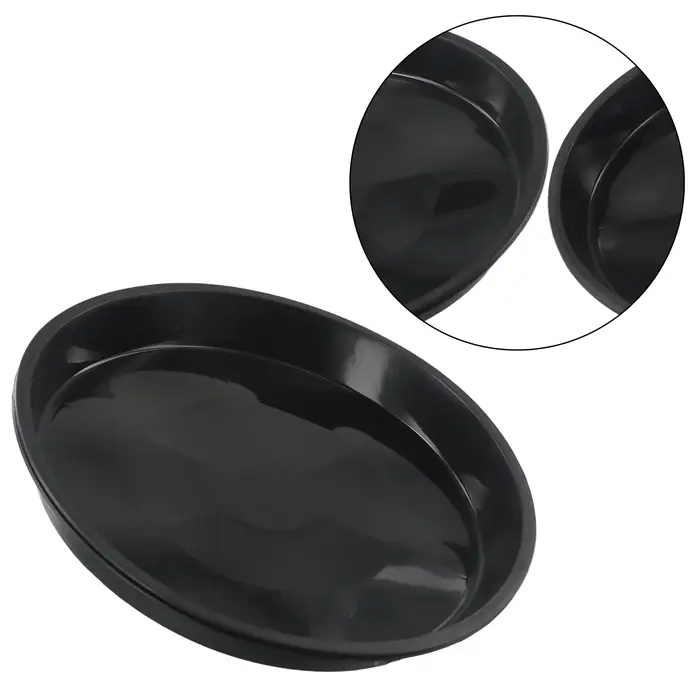 Soucoupe pour plantes rondes en plastique, 2 pièces, 4/6/7/8/10 pouces, plateaux pour pots de fleurs