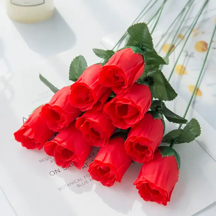 Vase Bouquet de Roses rouges