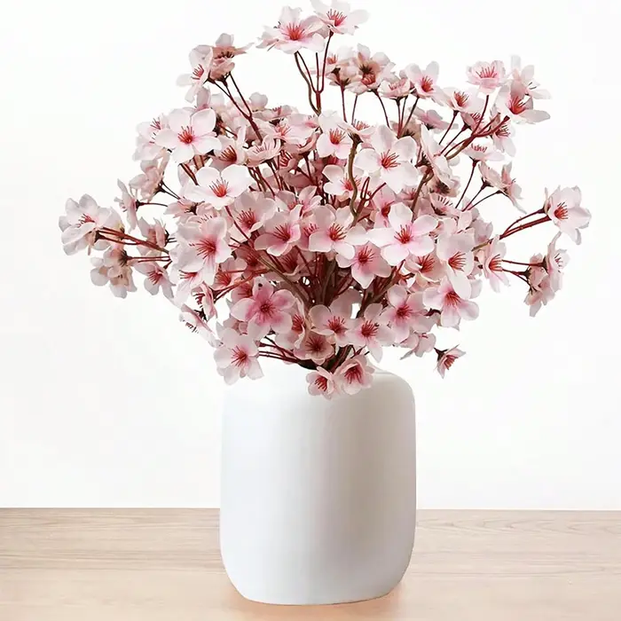 Fleurs artificielles en soie