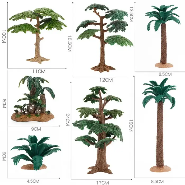 Arbres miniatures pour la décoration de jardin