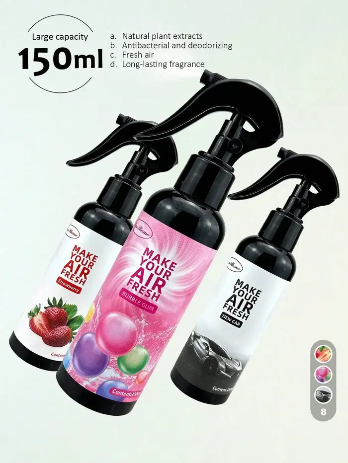 1pc Spray d'aromathérapie aux extraits de plantes