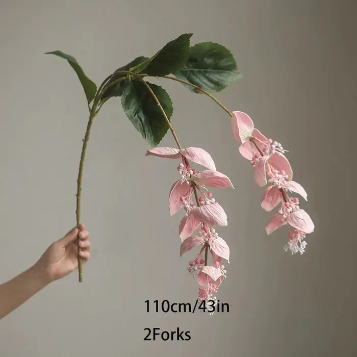 Fleurs artificielles Medinilla Magnifica tropicale 43 pouces