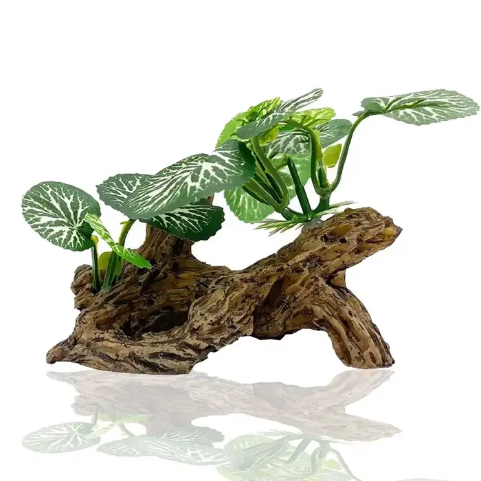 Ornements d'aquarium, plantes artificielles