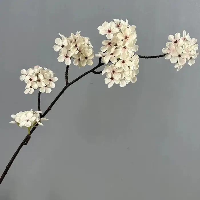 Fleur de poire artificielle de luxe