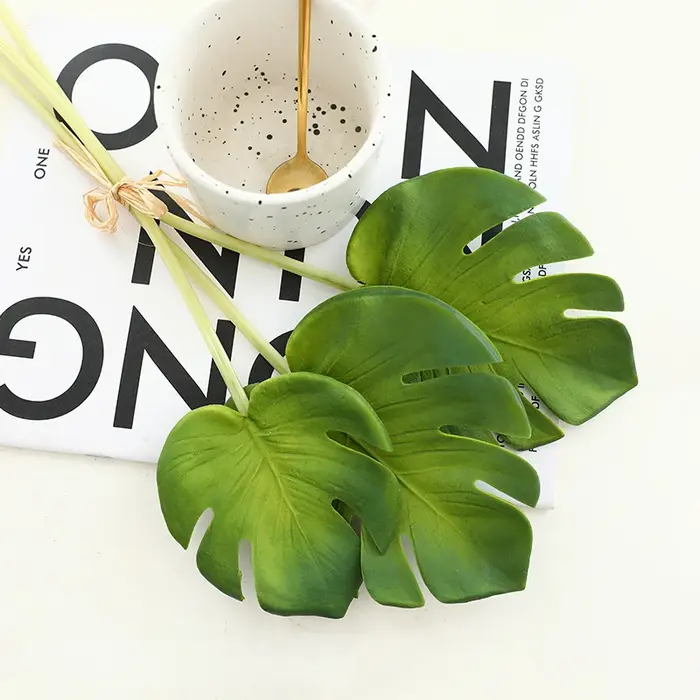 Feuilles de plantes artificielles PU