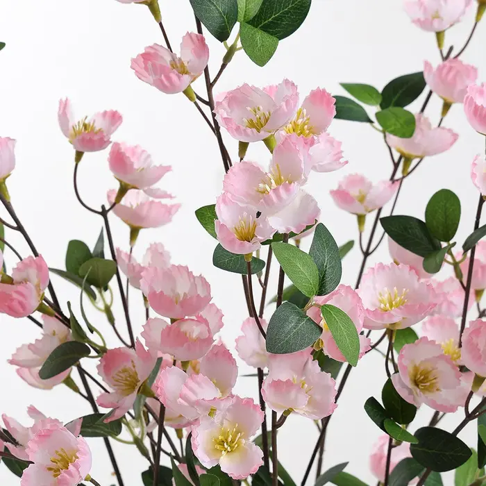 Bouquet de fleurs artificielles en soie