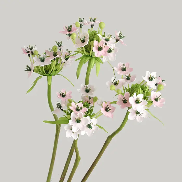 Fleur artificielle en velours 65cm