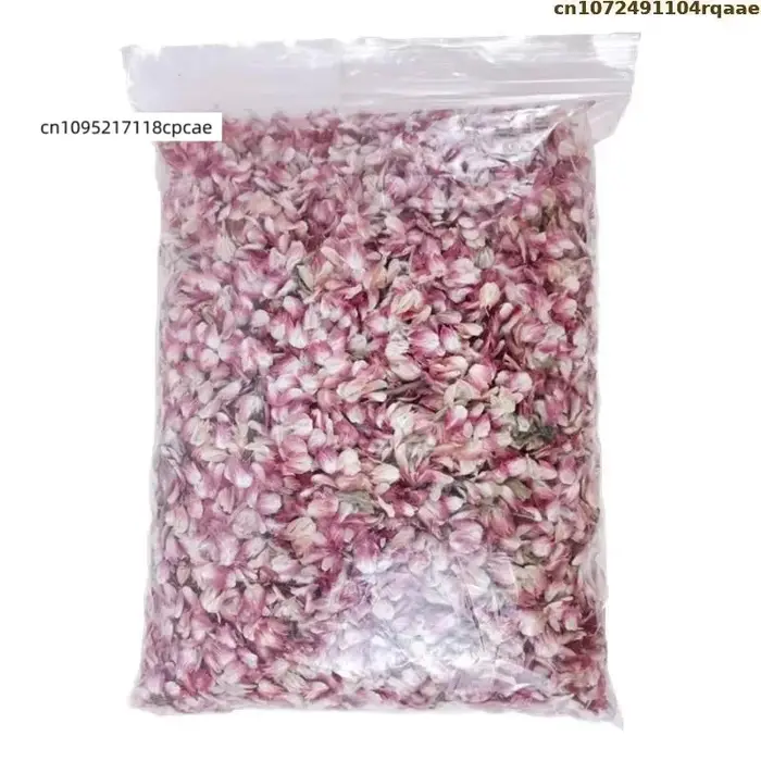 Pétales de fleurs séchées naturelles : Prunier rouge, Amaranthe globe violette, pour artisanat DIY,