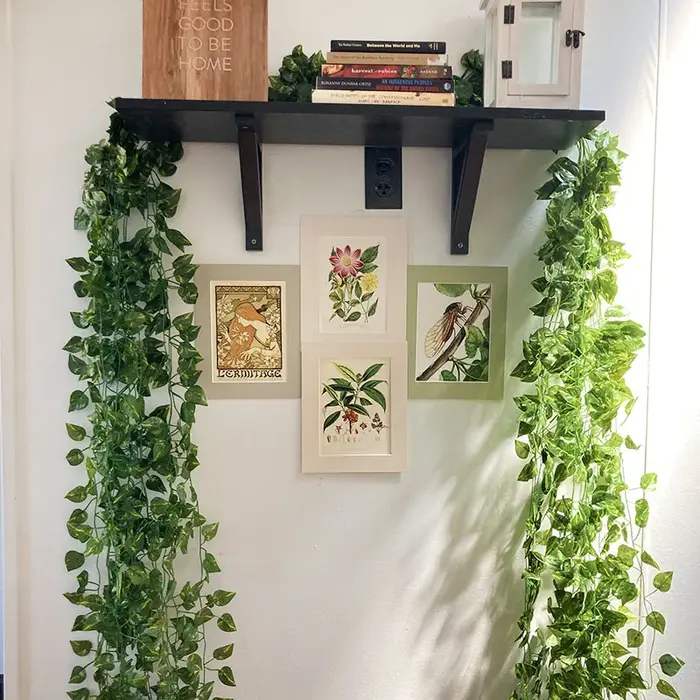 210cm plantes artificielles lierre vert fausses feuilles guirlande plante tenture murale vigne maison Gardan décoration
