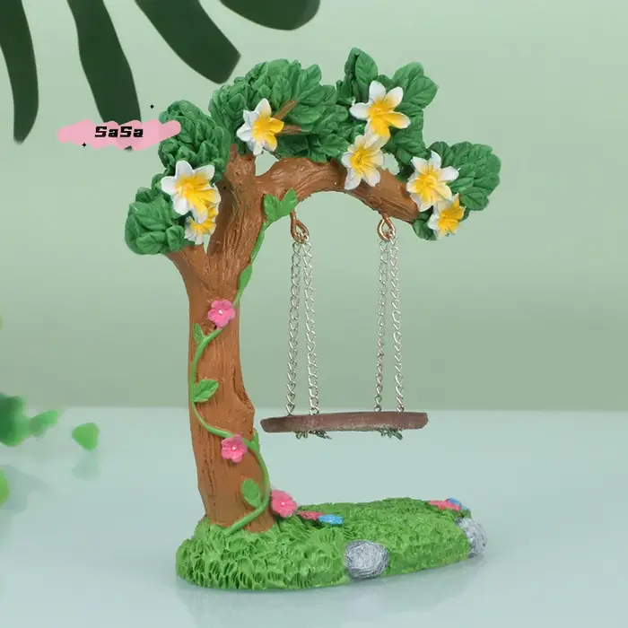 Balançoire de jardin féerique Miniature