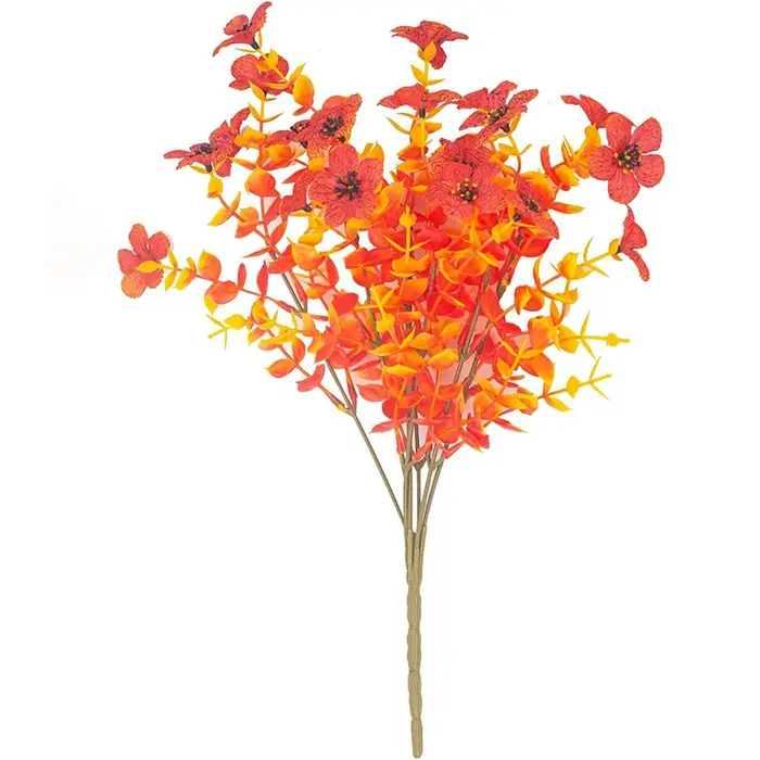 Fleurs artificielles Vase Accueil Décor De Chambre Festival Décor Plantes Couronne En Plein air Cour