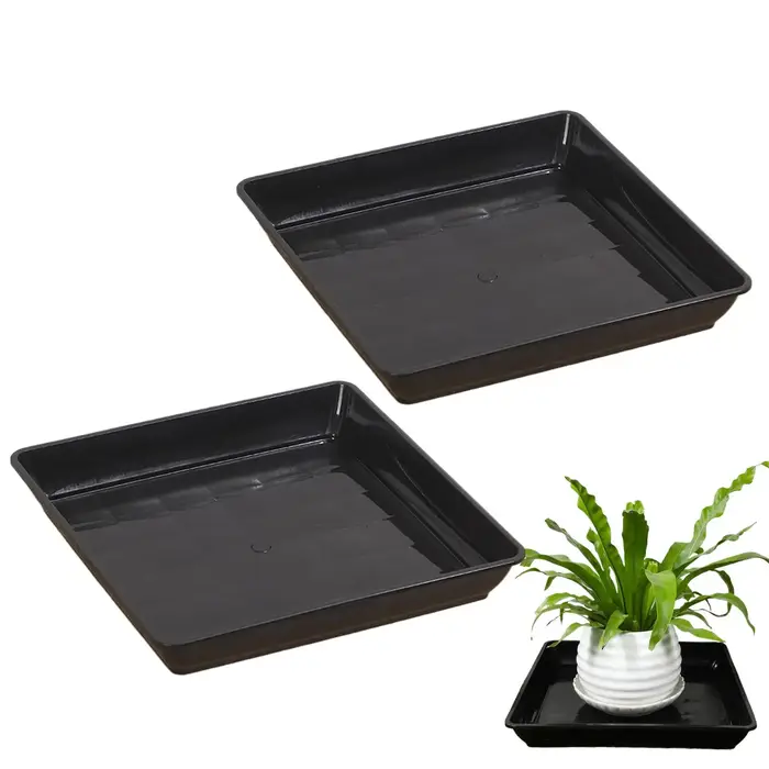 Soucoupe pour plantes 2 pièces
