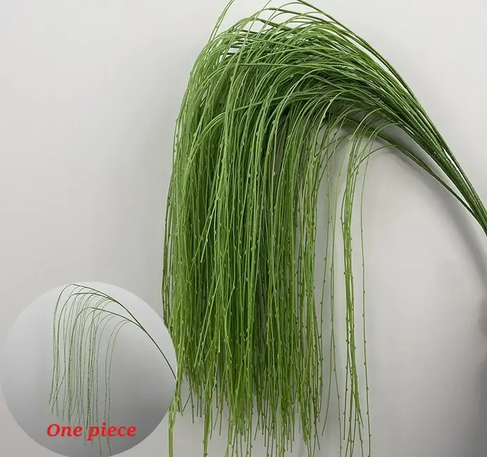 Vignes artificielles suspendues en saule vert, 3 pièces, pour mariage, jardin, cour, maison, fête en