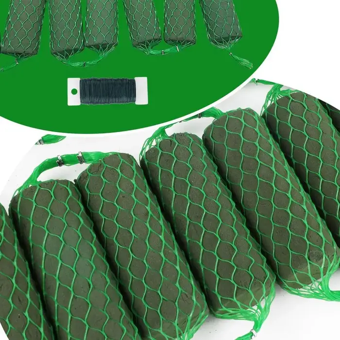 Blocs de mousse florale, guirlande de mousse d'éponge de fleur, blocs d'absorption florale, blocs d'