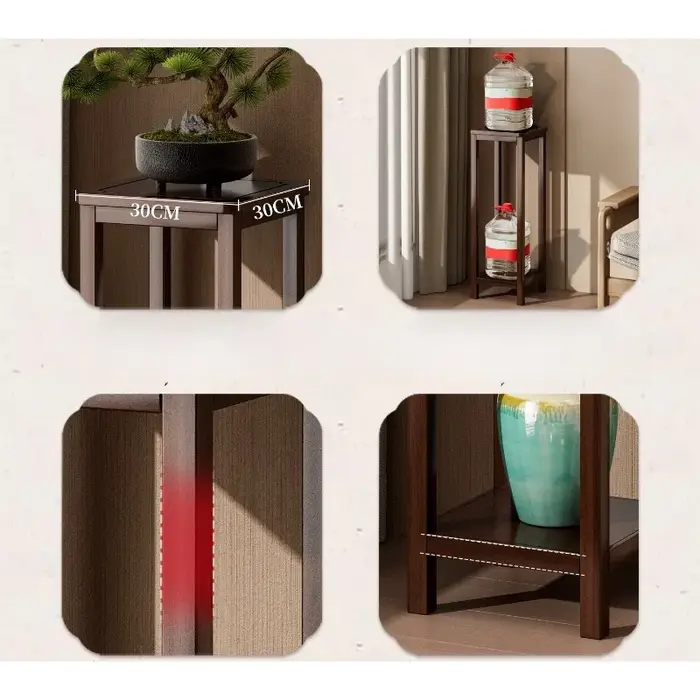 Support à fleurs pour salon, étagère de rangement pour pots de fleurs, table d'appoint pour balcon, canapé, chevet, petite table basse, étagère à plantes