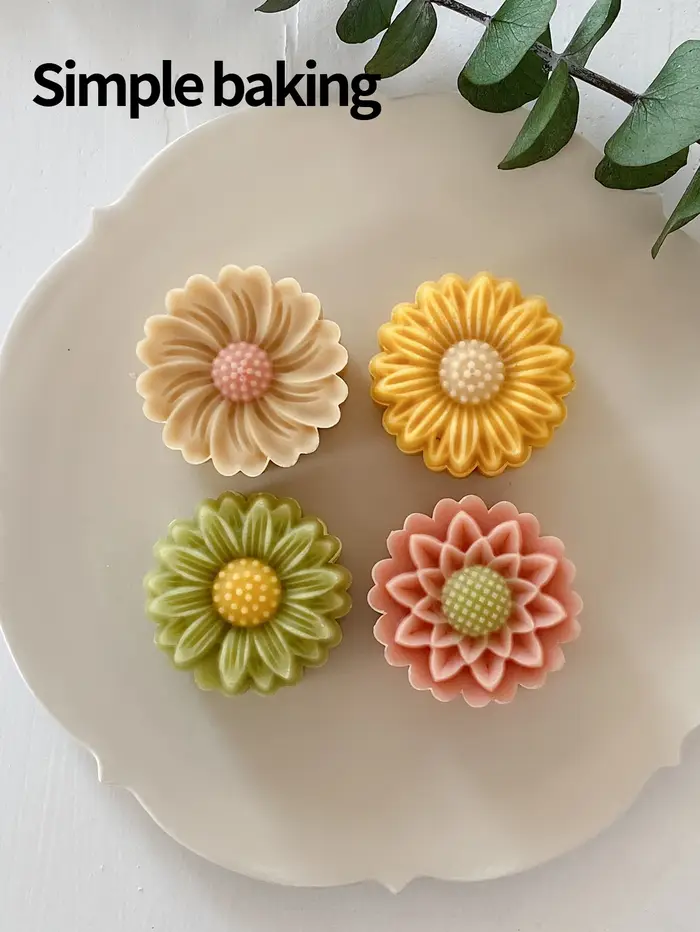 Moule à pâtisserie en forme de marguerite