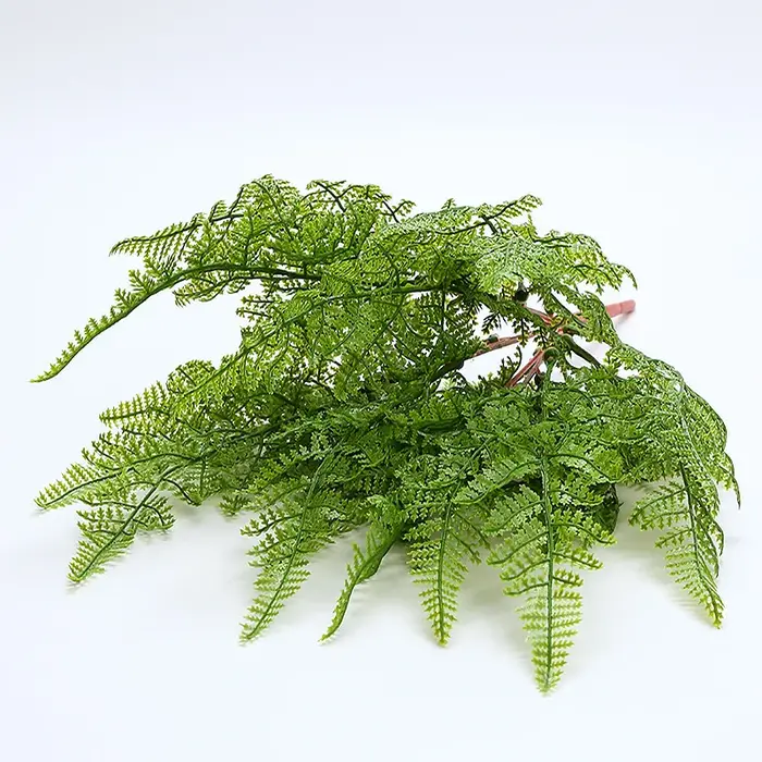 Simulation Gomme Tendre Herbe Persane Plantes Vertes Artificielles Feuille DIY Arrangement De Fleurs Maison Hôtel Décor Mariage Accessoires de Photographie