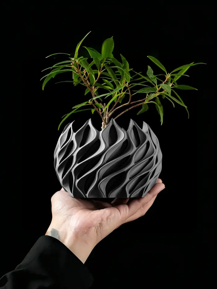 Pot de fleur imprimé en 3D