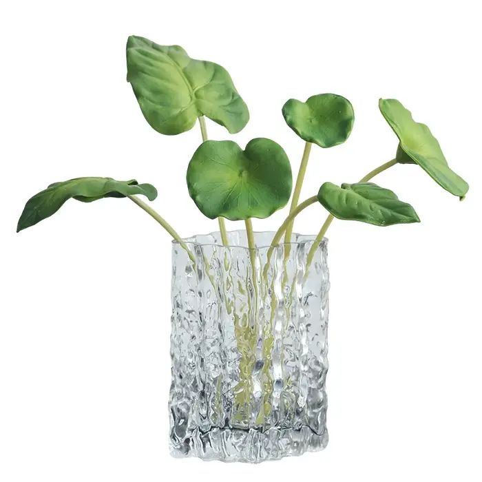 Lot de 3 plantes vertes simulées