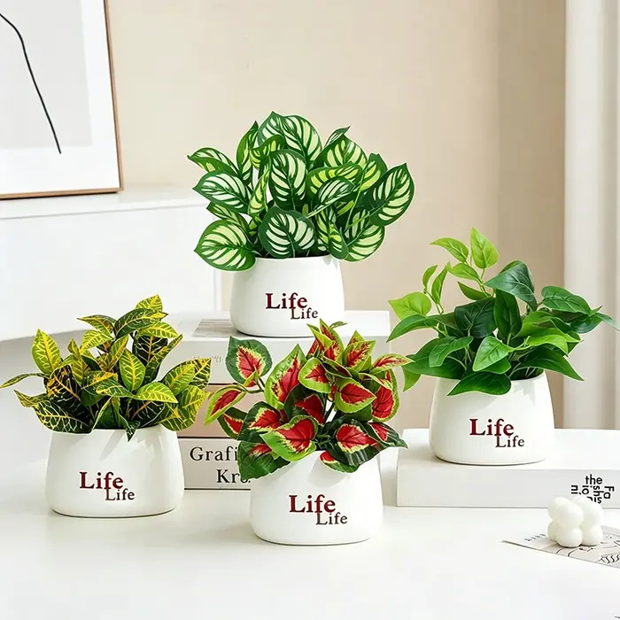 Plante Artificielle Bonsaï Verte